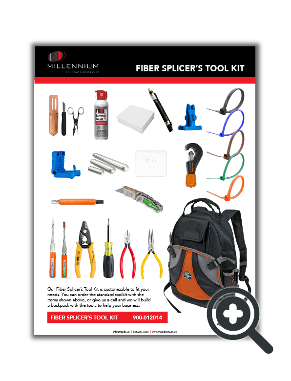 Fiber Splicer Tool Kit 1.31.22